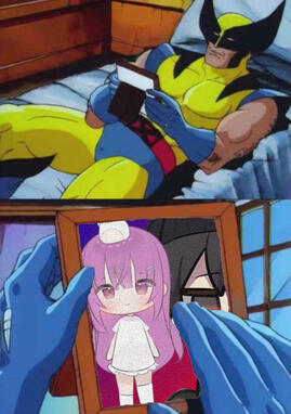 Riza x Wolverine Meme